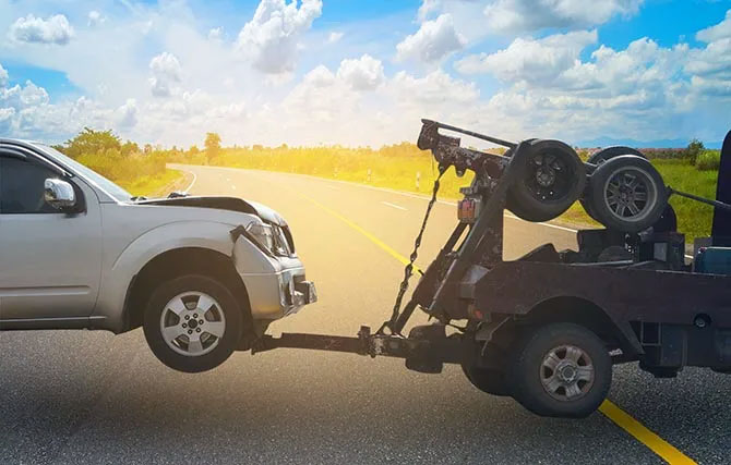 A tow truck for a car with damaged suspension – is it possible?